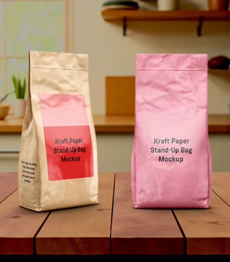 kraft-stand-up-pouches kraft-stand-up-pouches