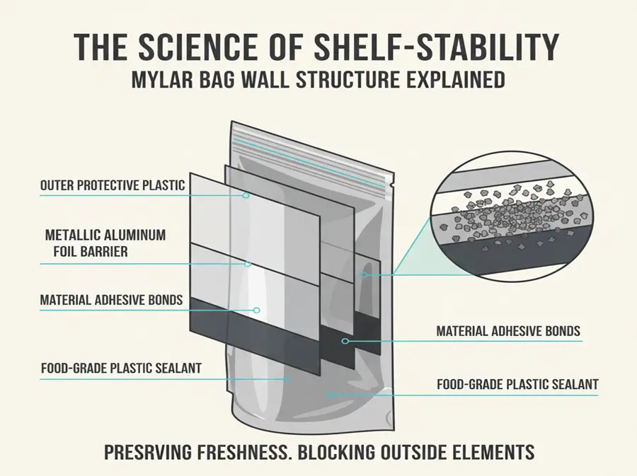 How Do Mylar Bags Work? Science of Long-Term Food Storage